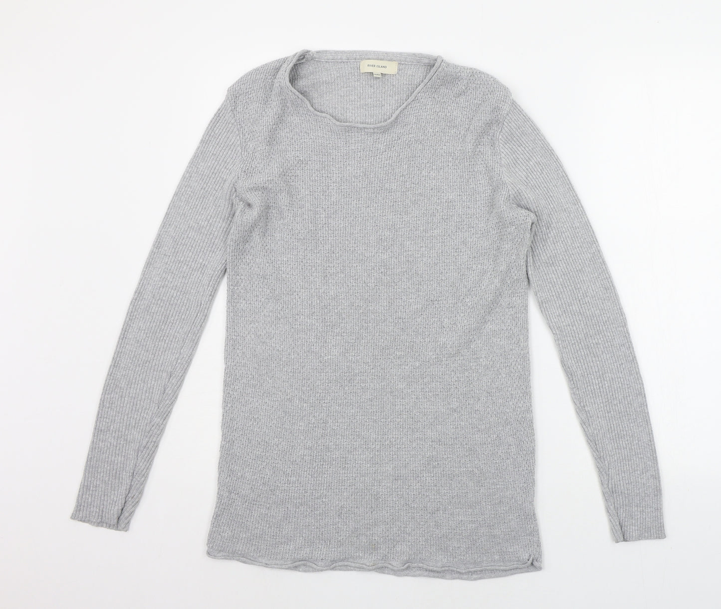 River Island Womens Grey   Pullover Jumper Size 2XS