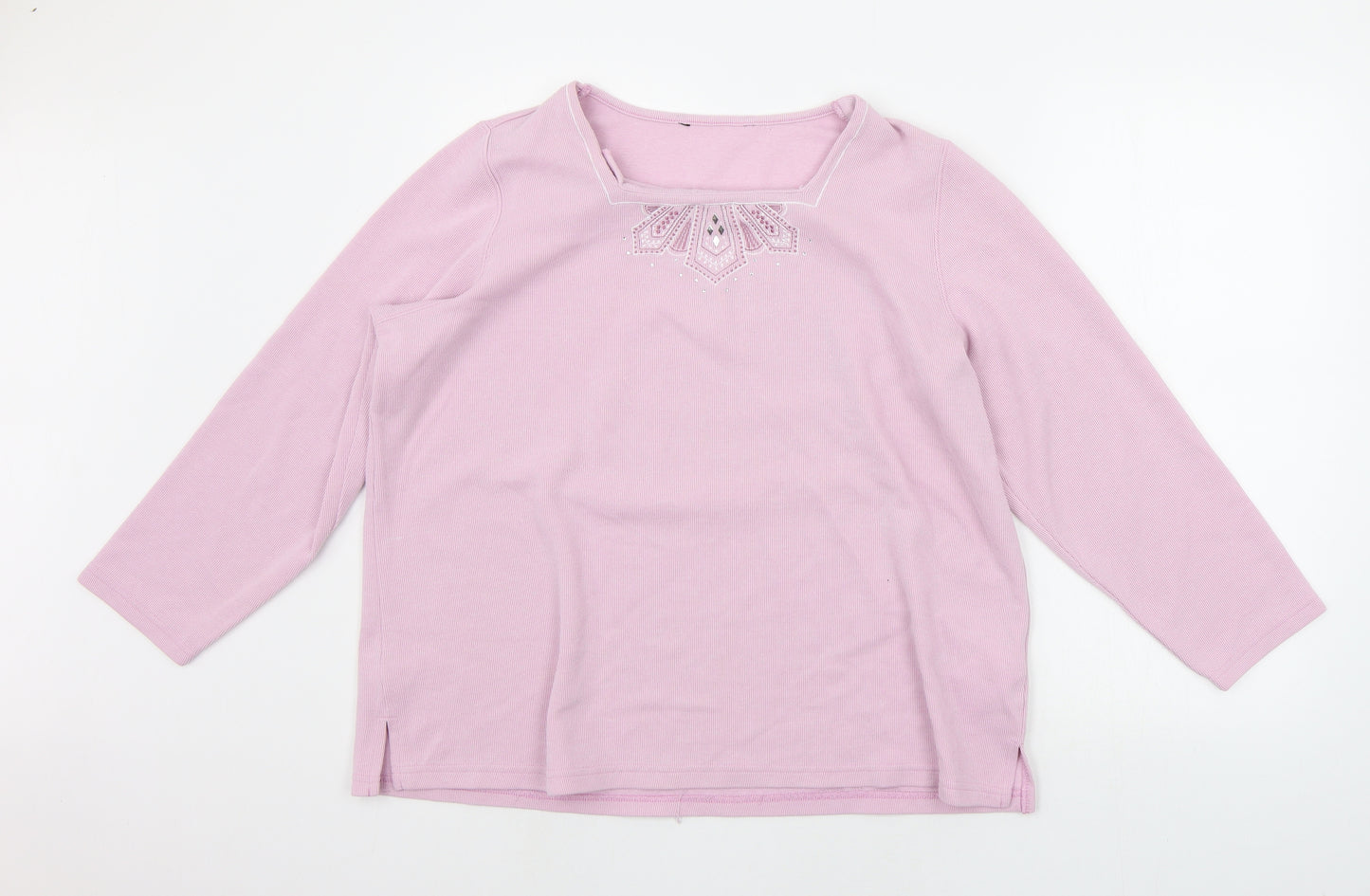 Preworn Womens Pink   Pullover Jumper Size L