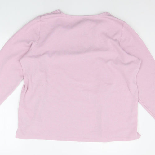 Preworn Womens Pink   Pullover Jumper Size L