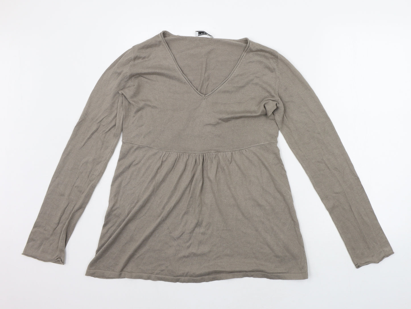 the white company Womens Grey   Pullover Jumper Size M