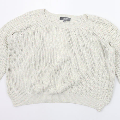 LIMITED COLLECTION Womens Beige   Pullover Jumper Size 14