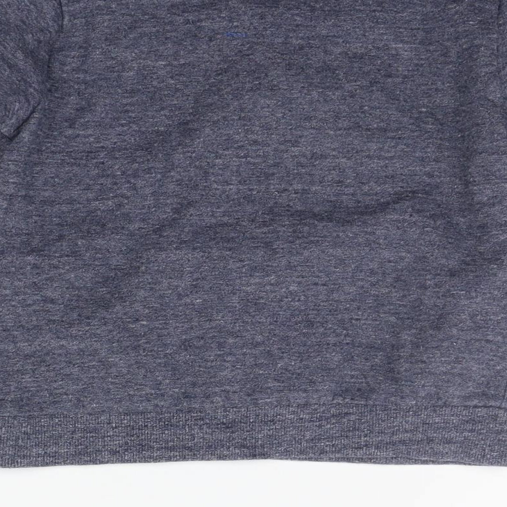 F&F Boys Blue Houndstooth  Pullover Jumper Size 6-7 Years  - CHRISTMAS