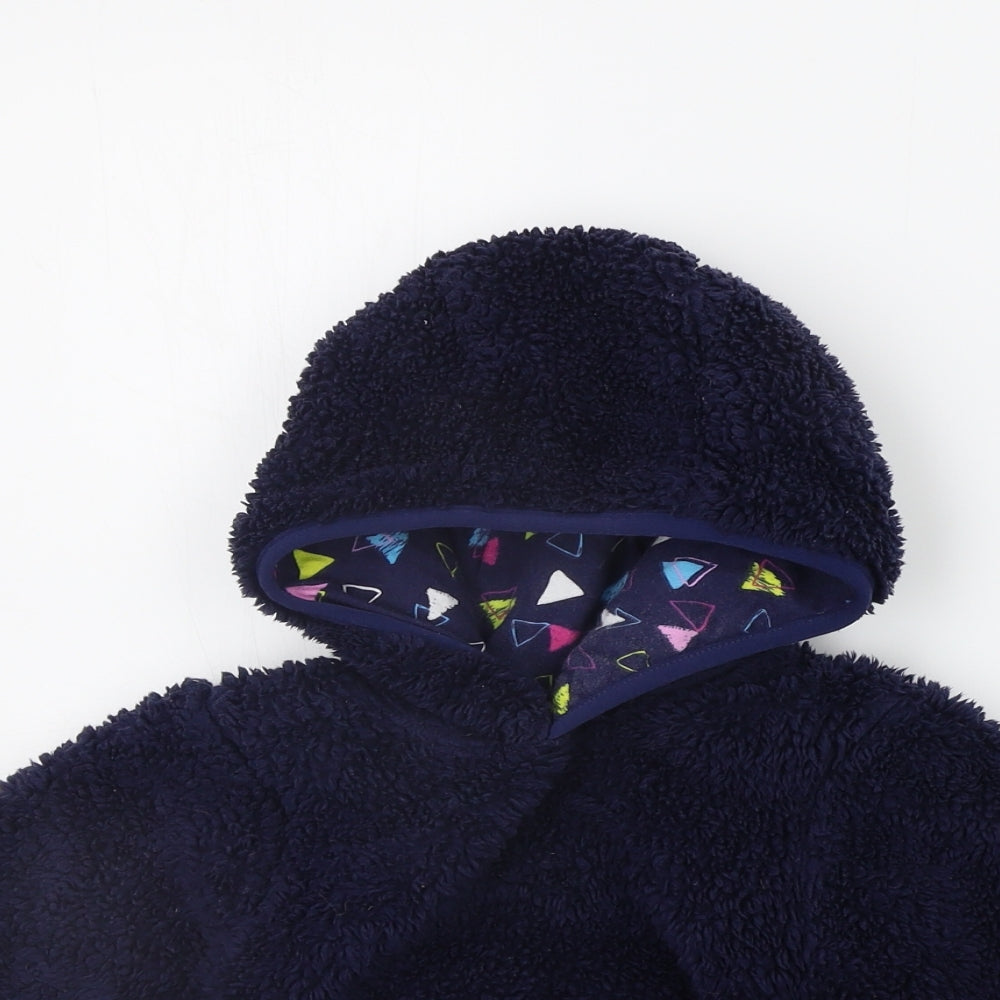 moutain warehouse Boys Blue   Pullover Hoodie Size 3-4 Years