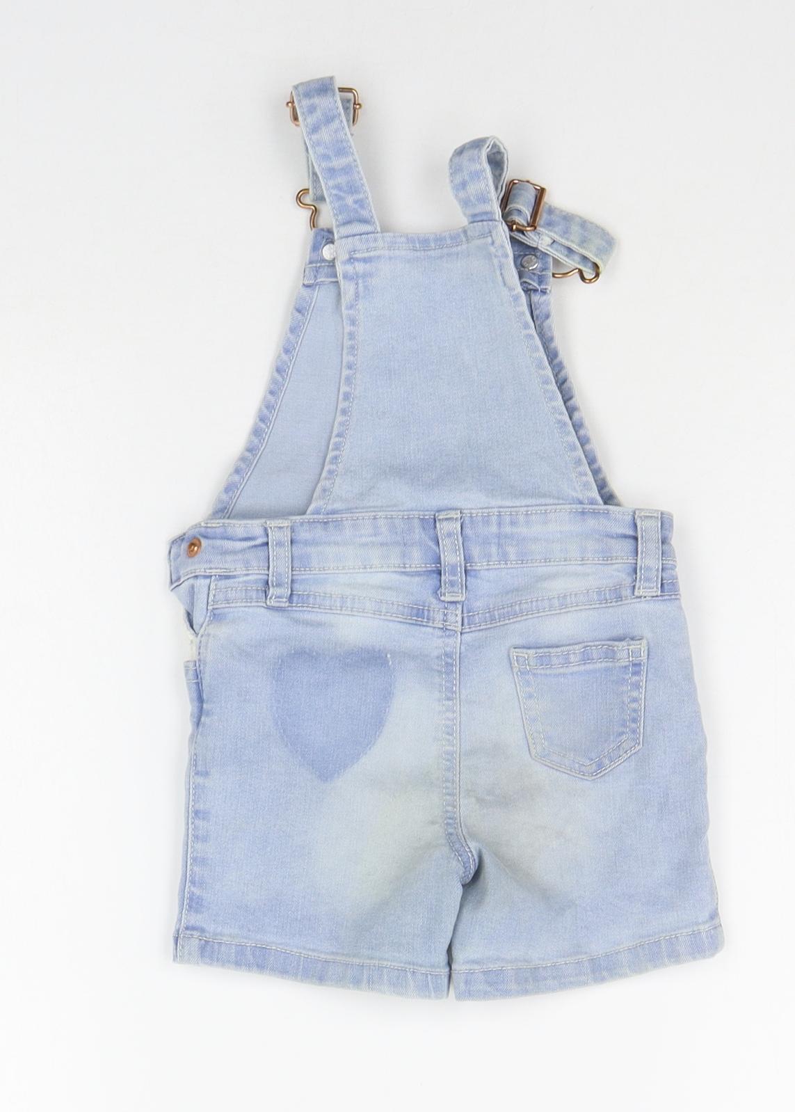 Primark Baby Blue   Dungaree One-Piece Size 9-12 Months