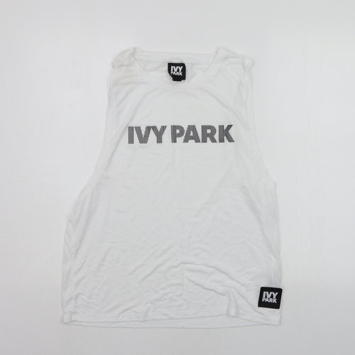 IVY PARK Womens White   Basic Tank Size M