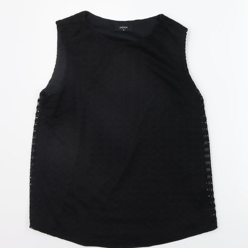 Papaya Womens White   Basic T-Shirt Size 10