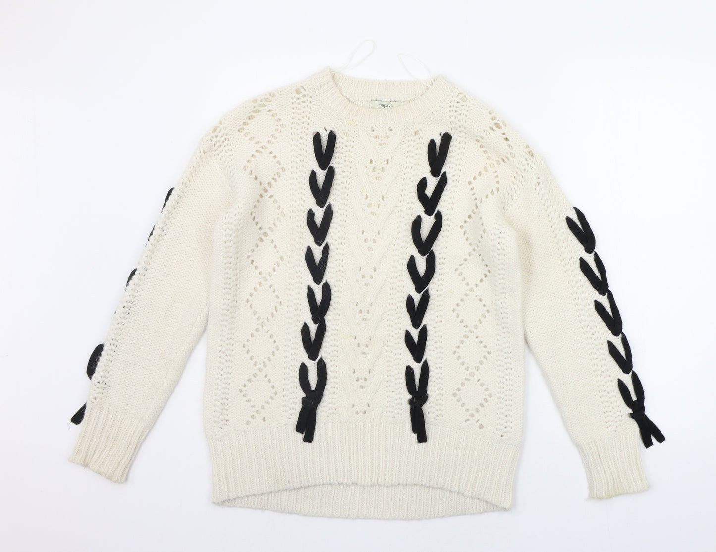 Matalan Womens Beige   Pullover Jumper Size S