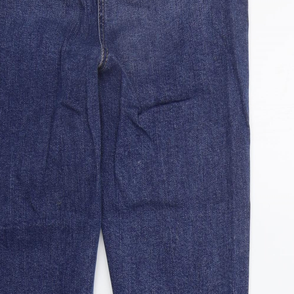 NEXT Womens Blue   Straight Jeans Size 12 L26 in