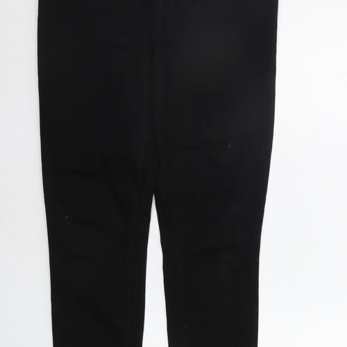 Papaya Womens Black   Trousers  Size 12 L27 in