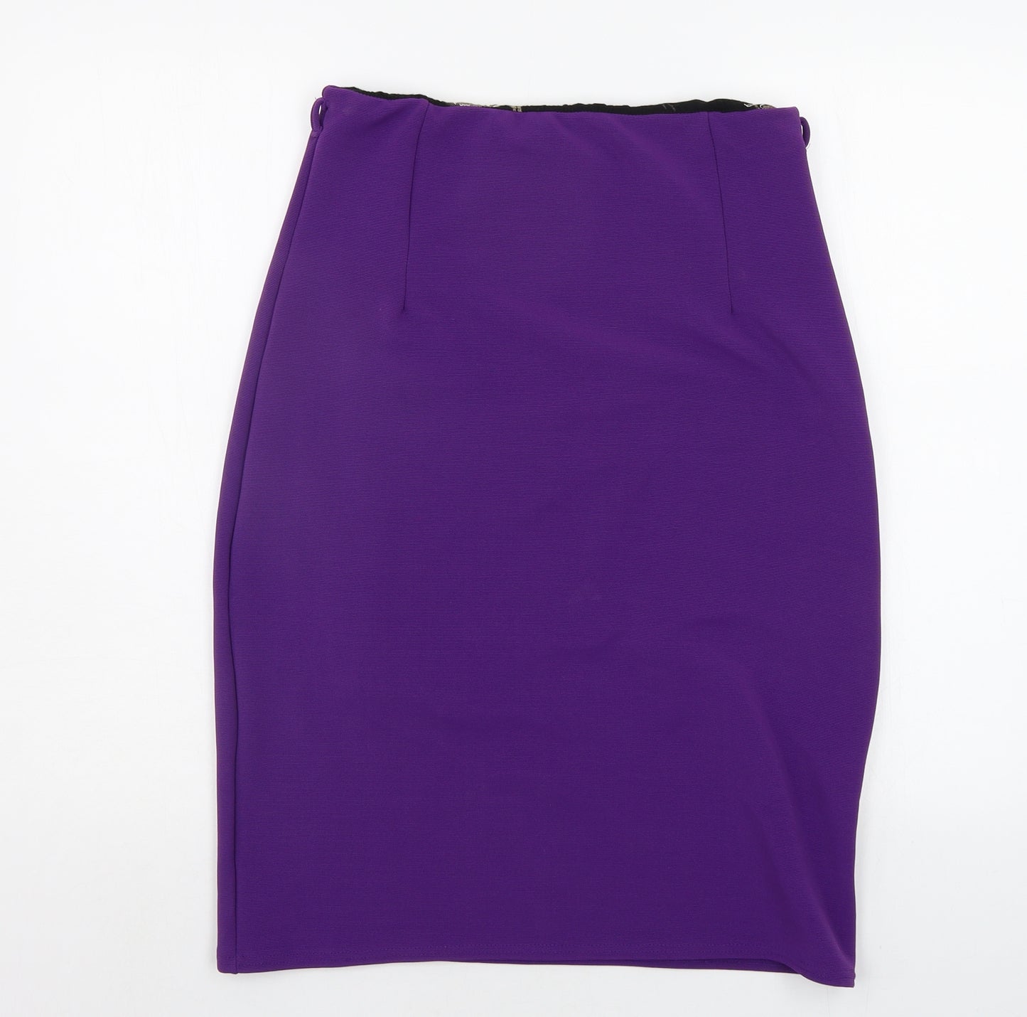 Preworn Womens Purple   A-Line Skirt Size 14