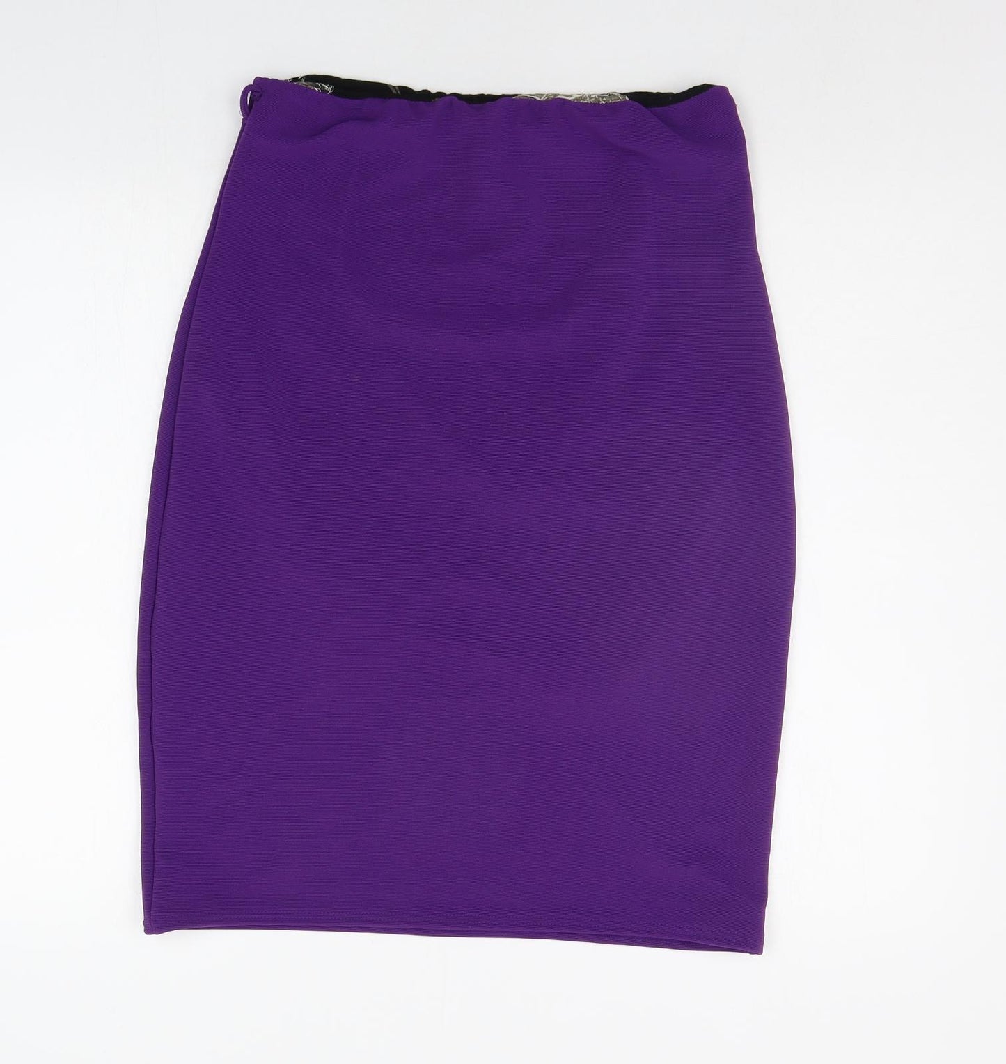 Preworn Womens Purple   A-Line Skirt Size 14