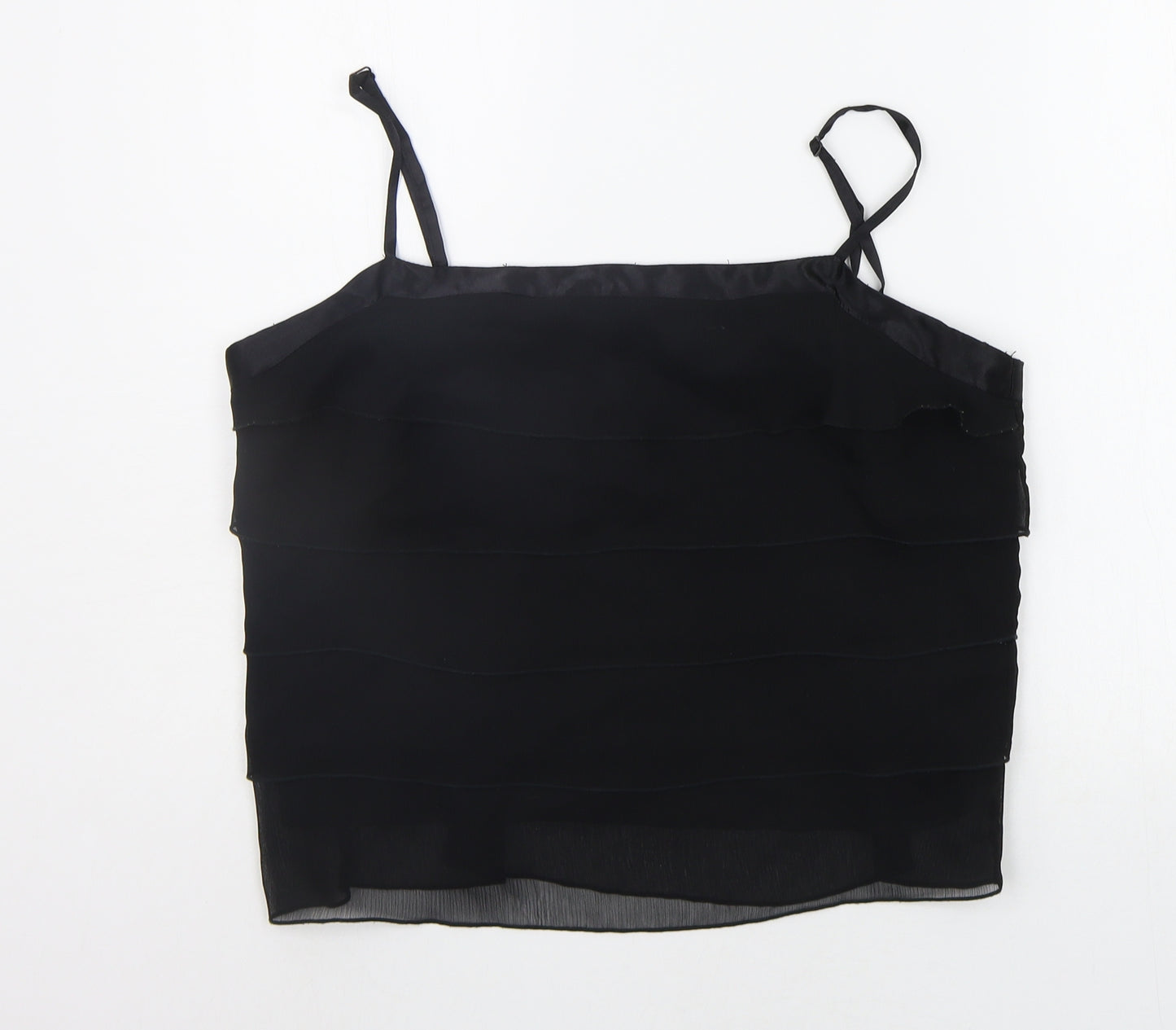 Dorothy Perkins Womens Black   Basic Tank Size 14