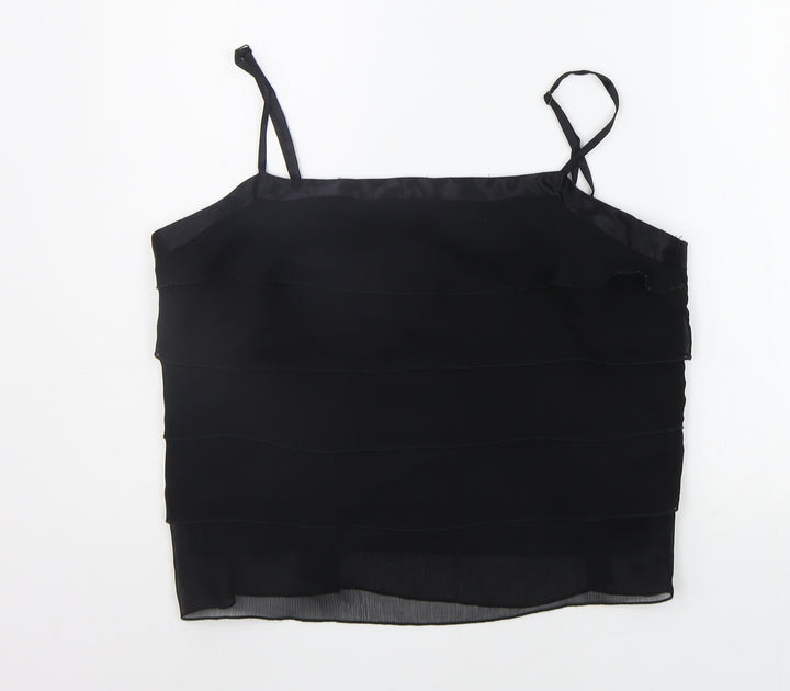 Dorothy Perkins Womens Black   Basic Tank Size 14