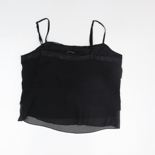 Dorothy Perkins Womens Black   Basic Tank Size 14