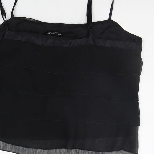 Dorothy Perkins Womens Black   Basic Tank Size 14