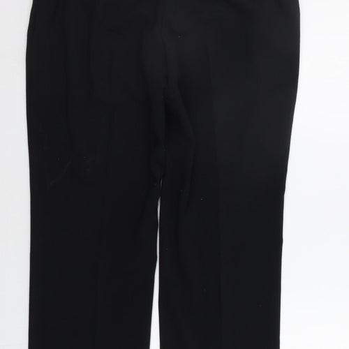 Marks and Spencer Womens Black   Trousers  Size 14 L26 in