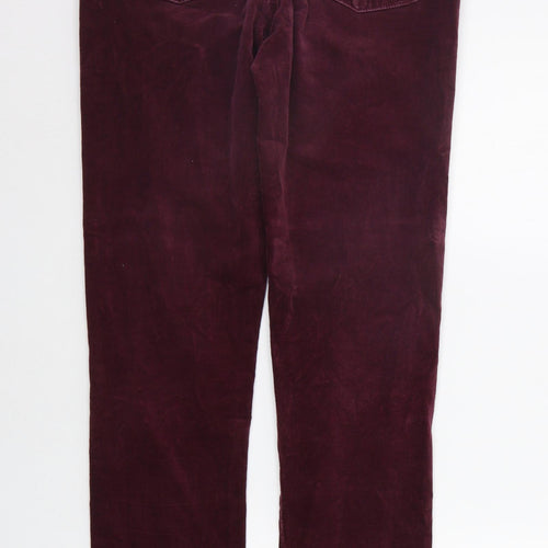 FDJ Womens Purple   Trousers  Size 6 L28 in