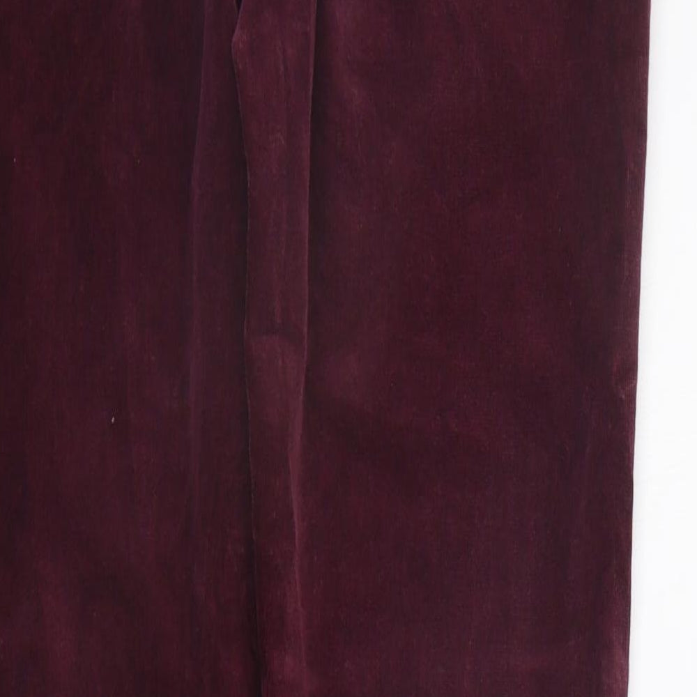 FDJ Womens Purple   Trousers  Size 6 L28 in