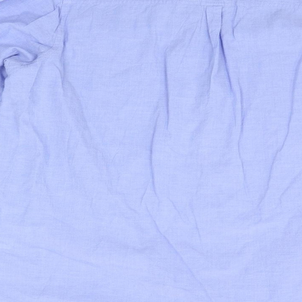 George Womens Blue   Basic Button-Up Size 20