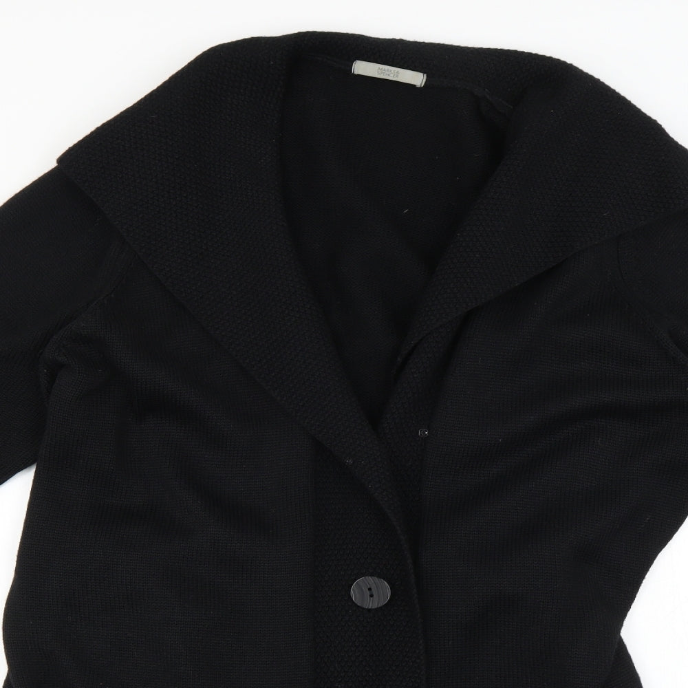 Marks and Spencer Womens Black    Jumper Size 18