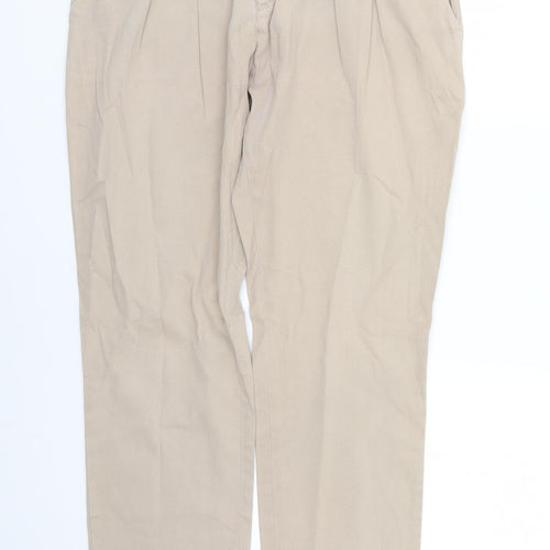 fashion collection Mens Beige   Trousers  Size L L29 in