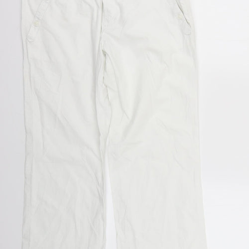 Mexx Womens White   Trousers  Size 12 L27 in