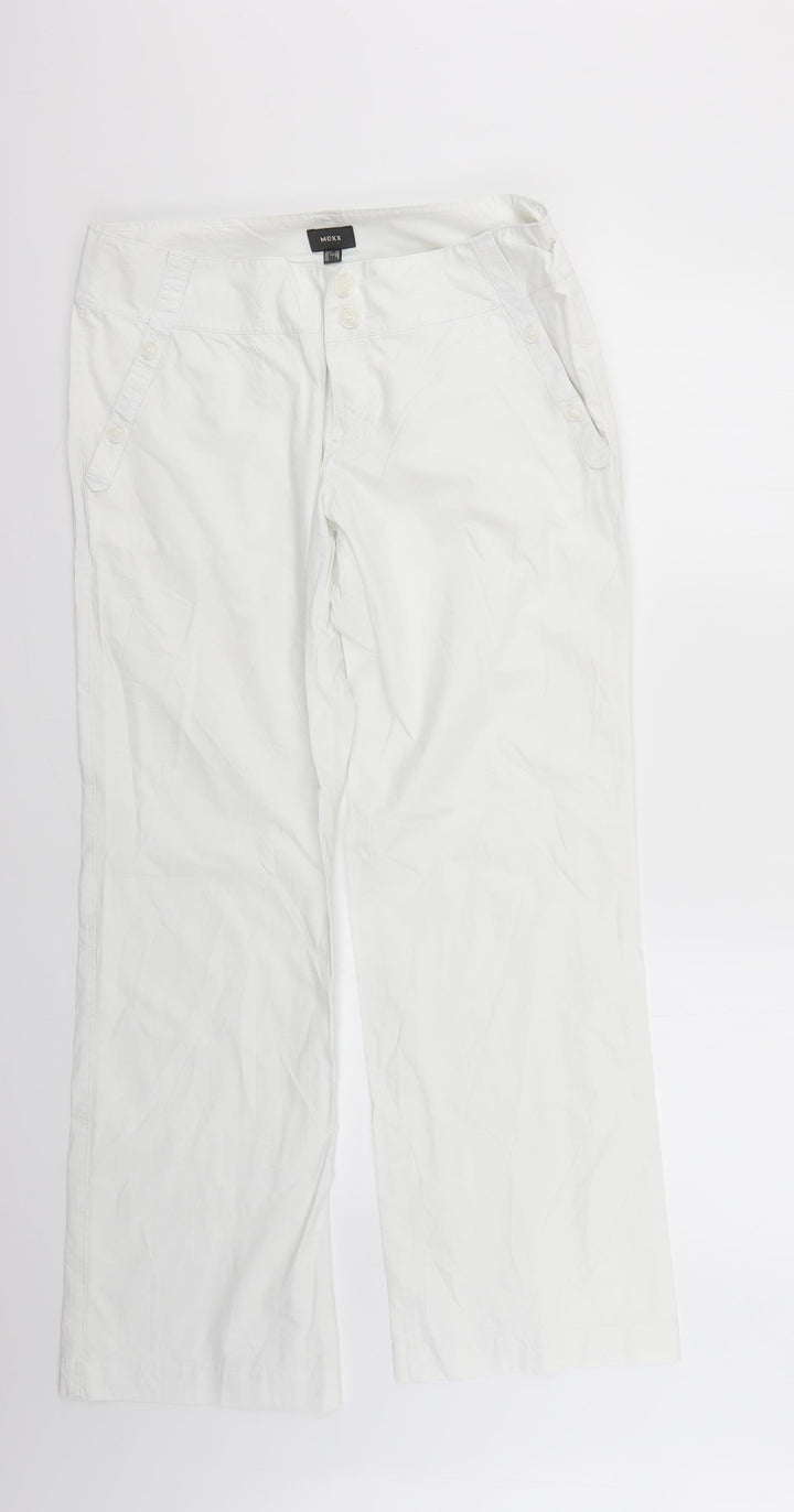 Mexx Womens White   Trousers  Size 12 L27 in
