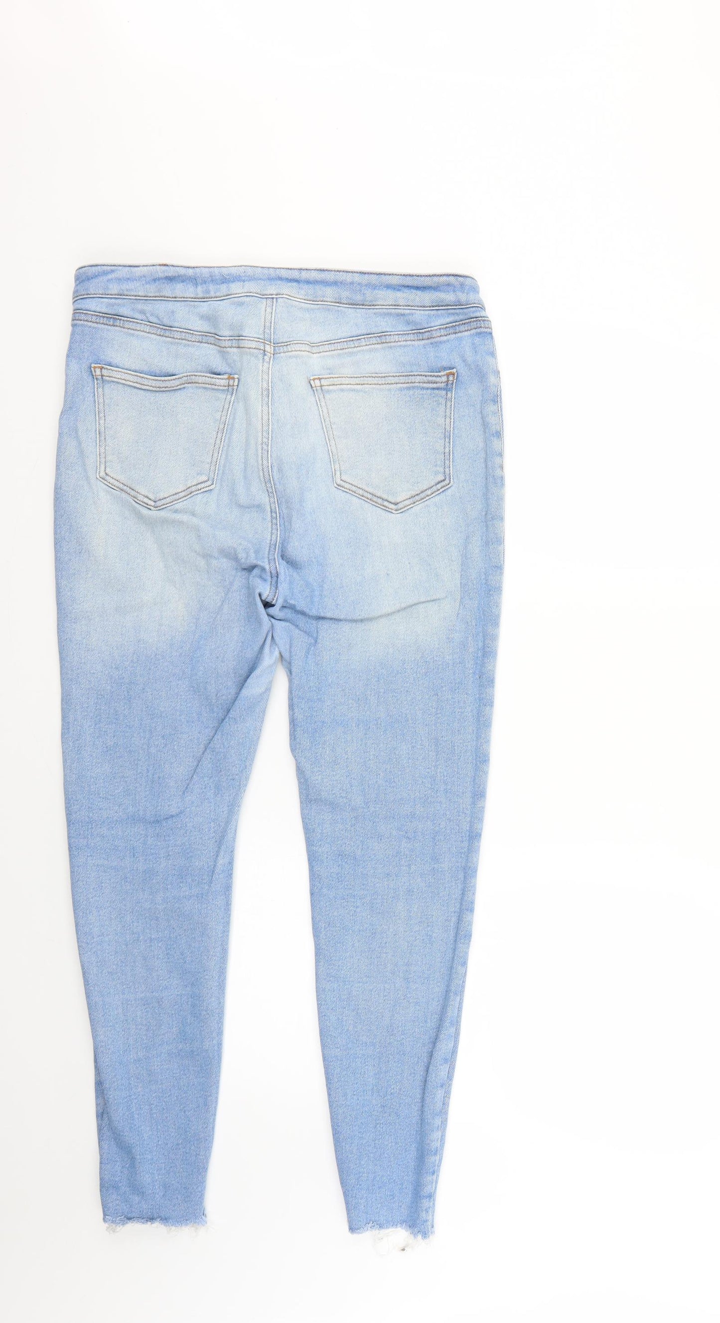 New Look Womens Blue   Skinny Jeans Size 16 L25 in