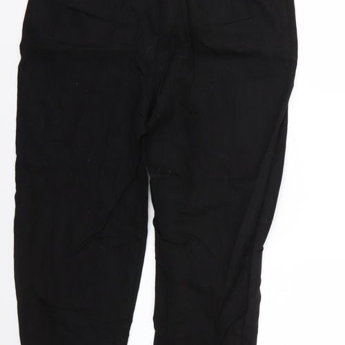 Marks and Spencer Womens Black   Trousers  Size 14 L25 in