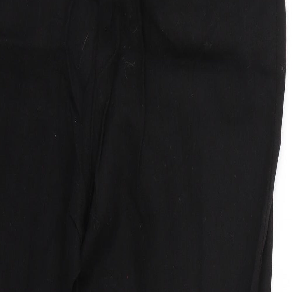 Marks and Spencer Womens Black   Trousers  Size 14 L25 in