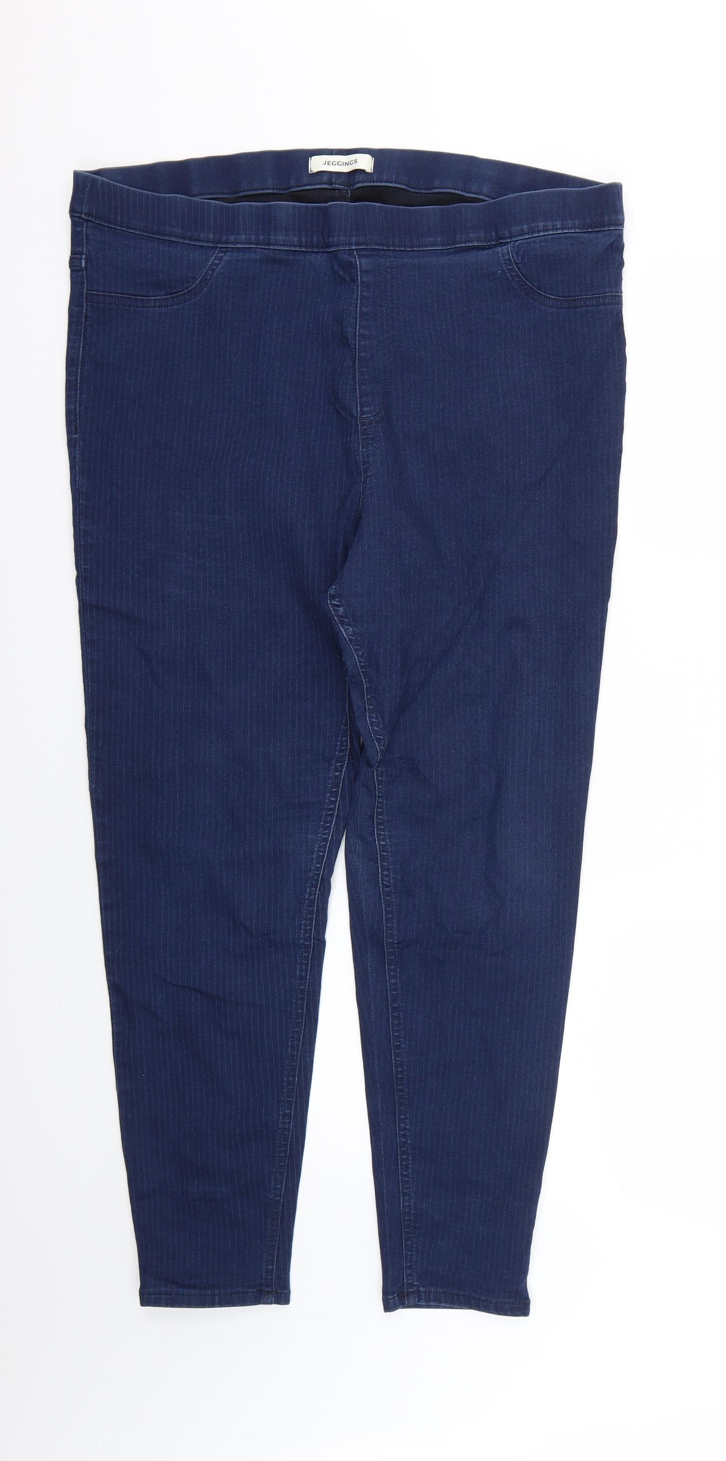 Marks and Spencer Womens Blue   Skinny Jeans Size 20 L27 in