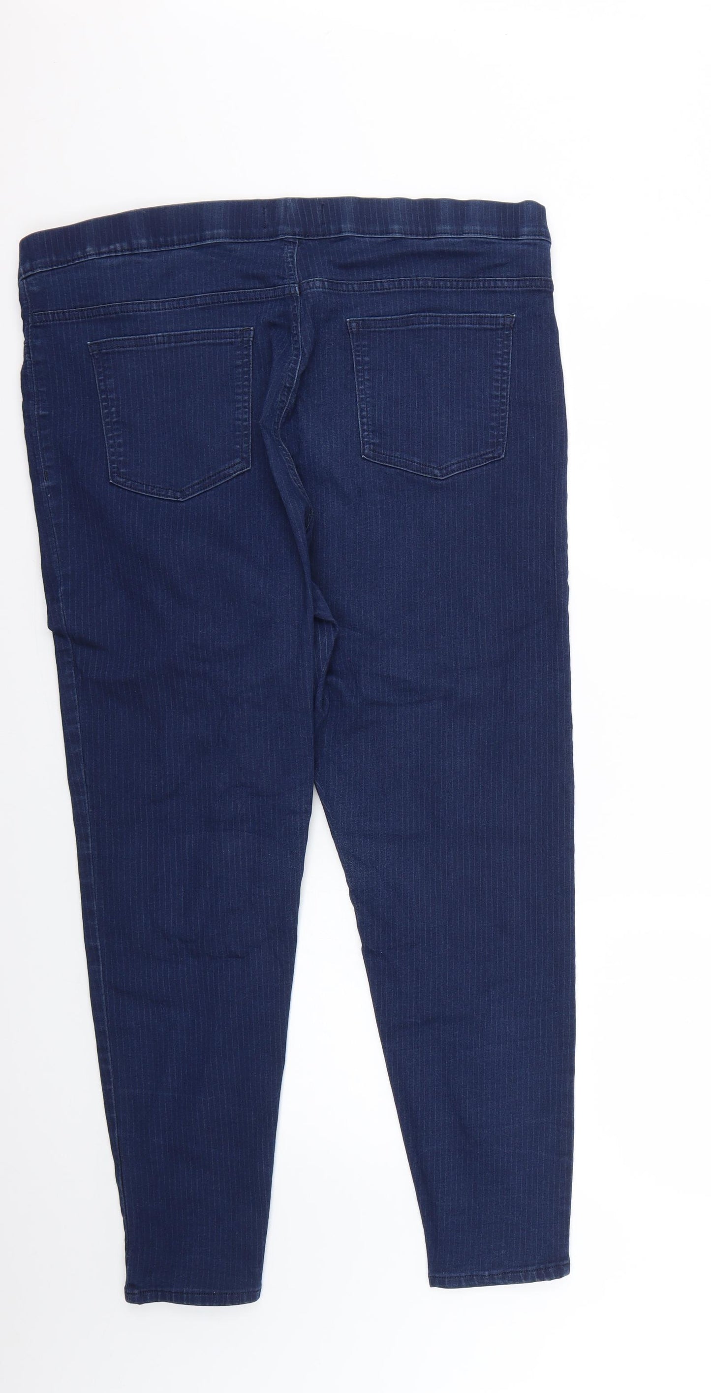 Marks and Spencer Womens Blue   Skinny Jeans Size 20 L27 in