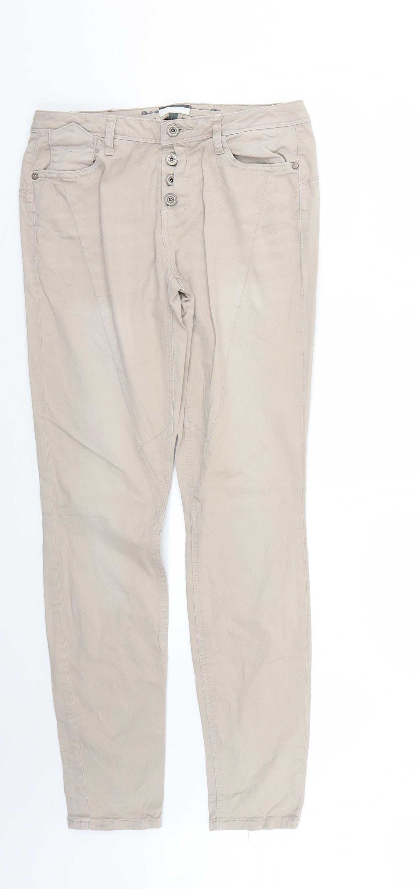 Street One Mens Beige   Skinny Jeans Size 25 in L30 in