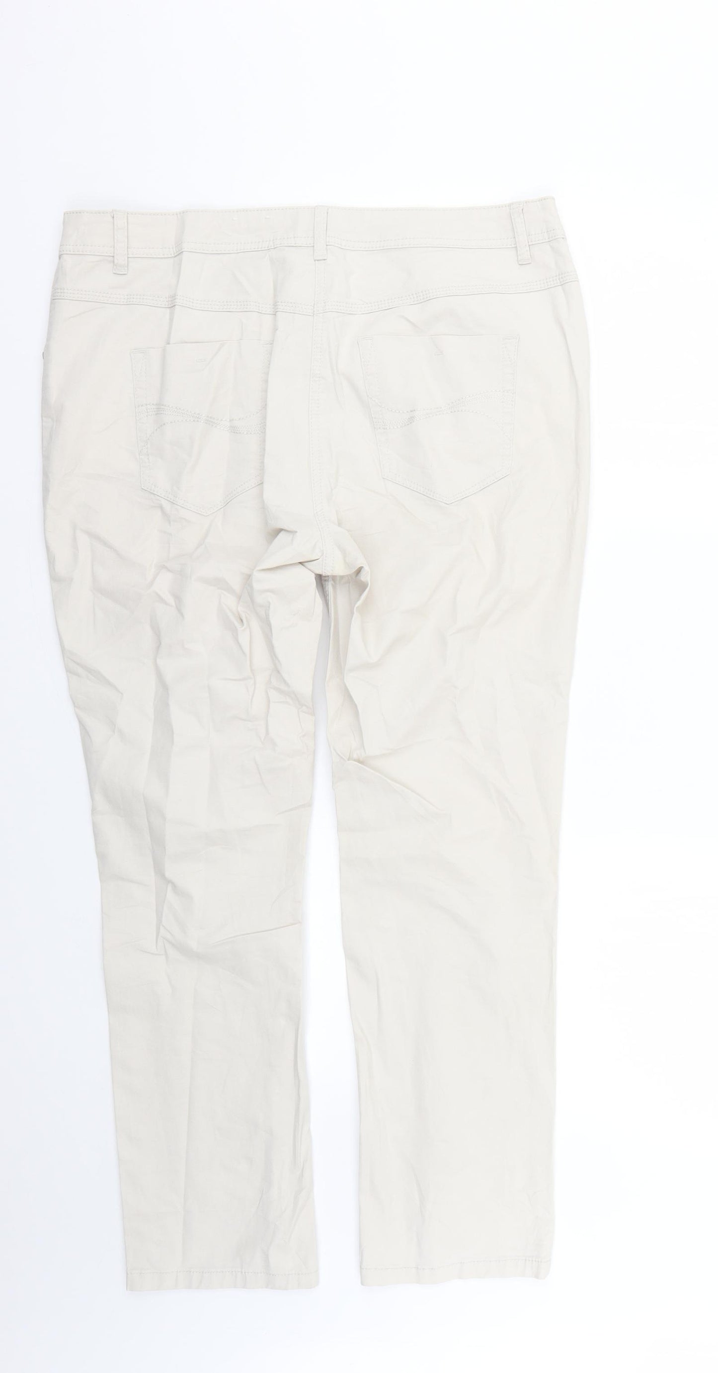 bexleys Womens Beige   Trousers  Size 22 L26 in