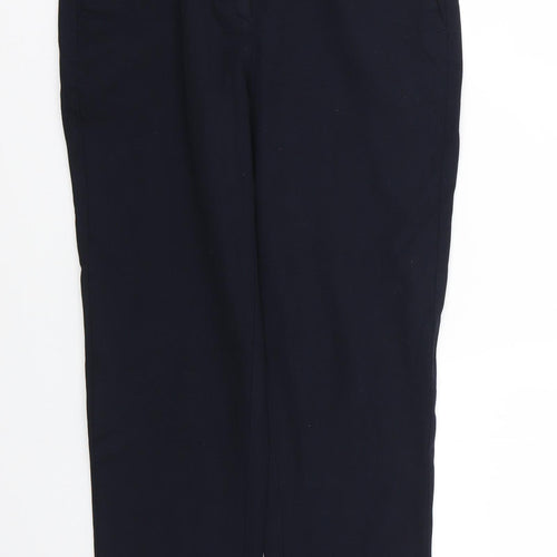 Marks and Spencer Womens Blue   Trousers  Size 10 L25 in