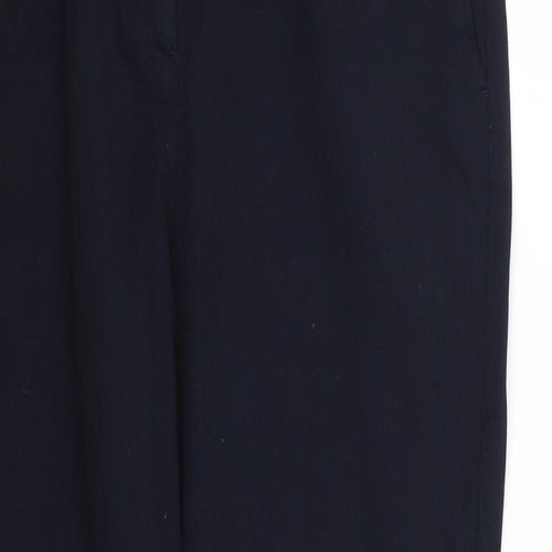 Marks and Spencer Womens Blue   Trousers  Size 10 L25 in