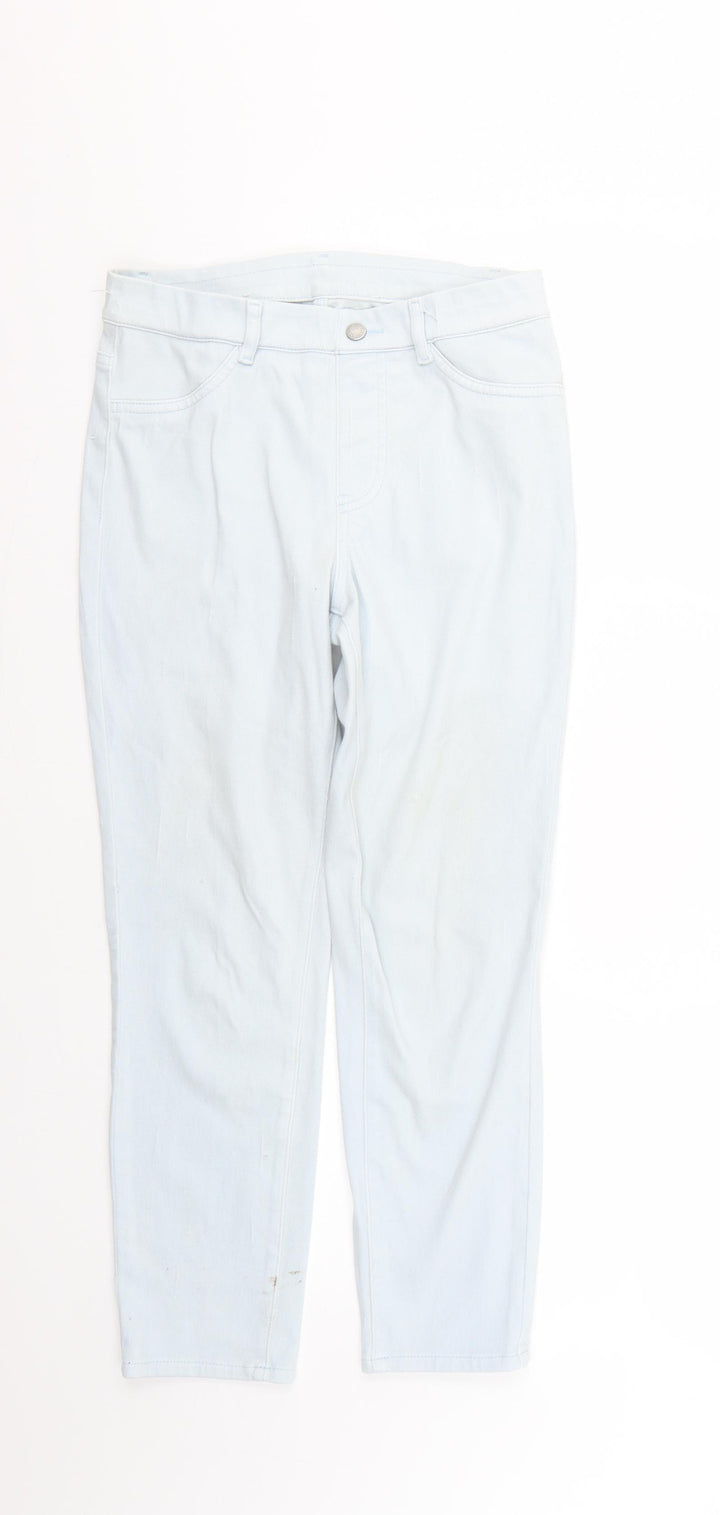 Preworn Womens Blue   Skinny Jeans Size S L23 in