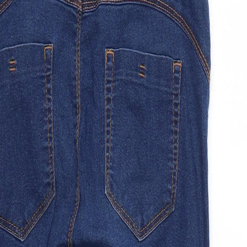 Denim & Co. Womens Blue   Skinny Jeans Size 12 L24 in