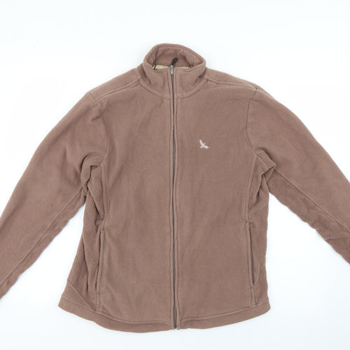 Hawkshead Womens Brown   Full Zip Jumper Size 14