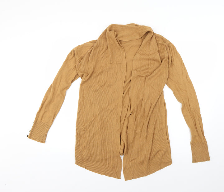 TU Womens Brown Cardigan Jumper Size 8