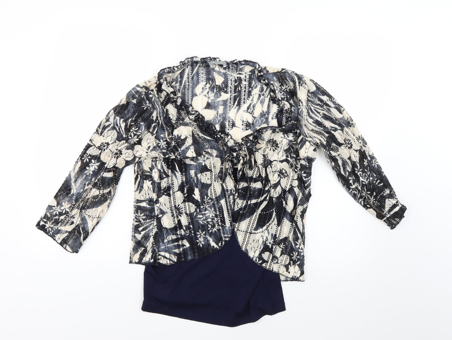 Per Una Womens Blue   Basic Blouse Size 12