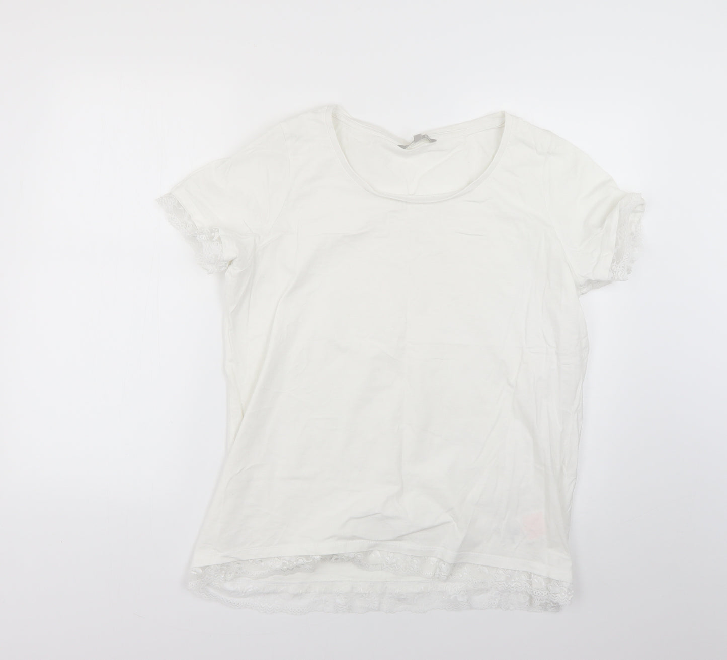 pebble bay Womens White   Basic Blouse Size 16