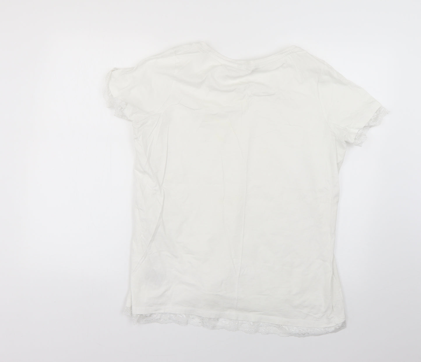 pebble bay Womens White   Basic Blouse Size 16