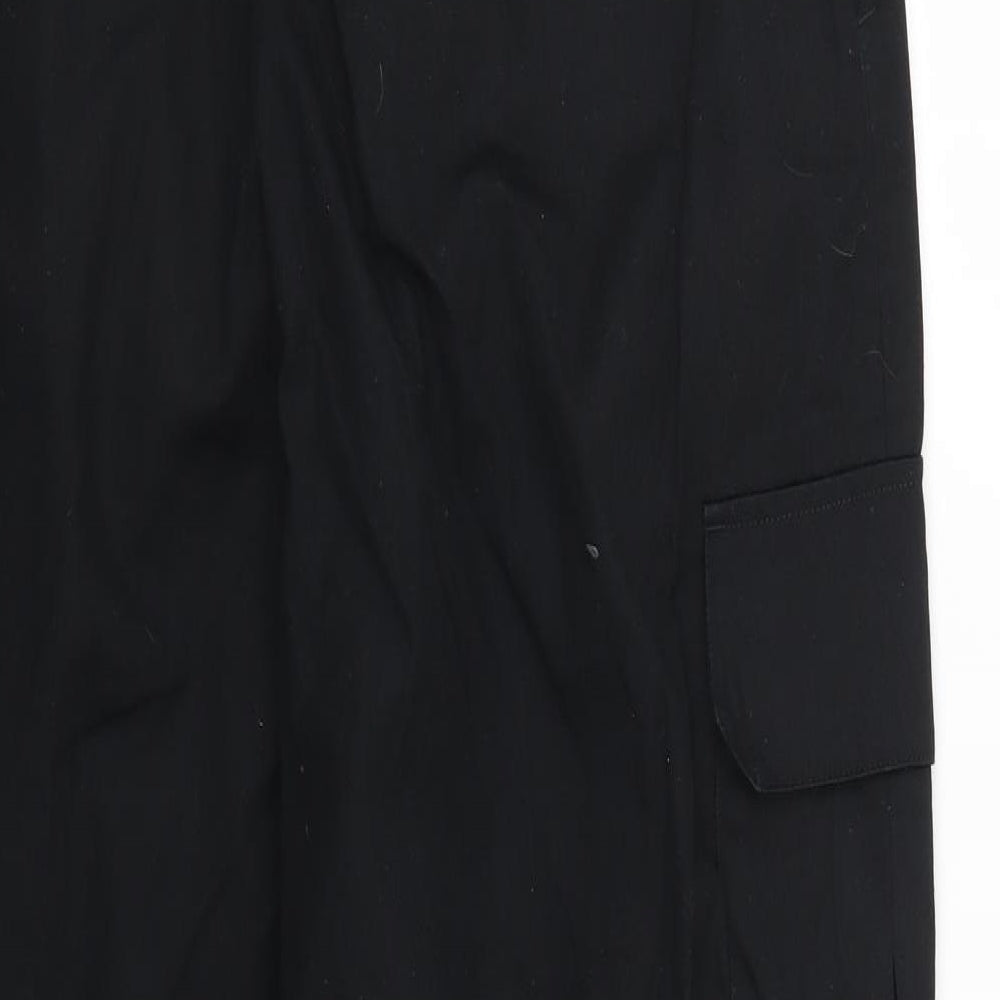 Preworn Mens Black   Trousers  Size 38 L28 in