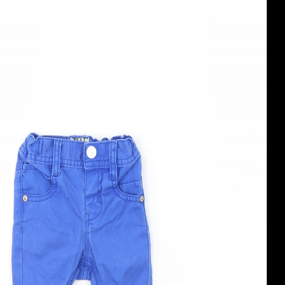 NEXT Baby Blue  Denim Cargo Jeans Size 3-6 Months