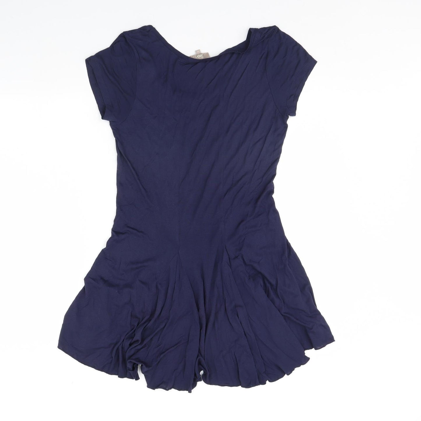 Soon Womens Blue   Basic T-Shirt Size 14