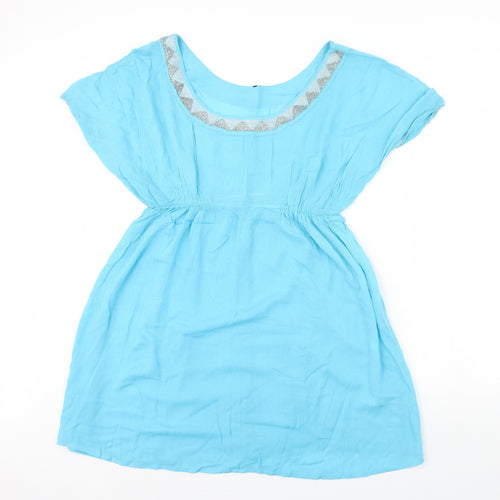 Riviera Womens Blue   Fit & Flare  Size M