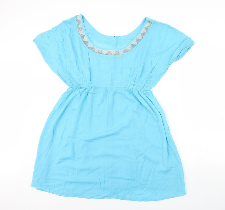 Riviera Womens Blue   Fit & Flare  Size M