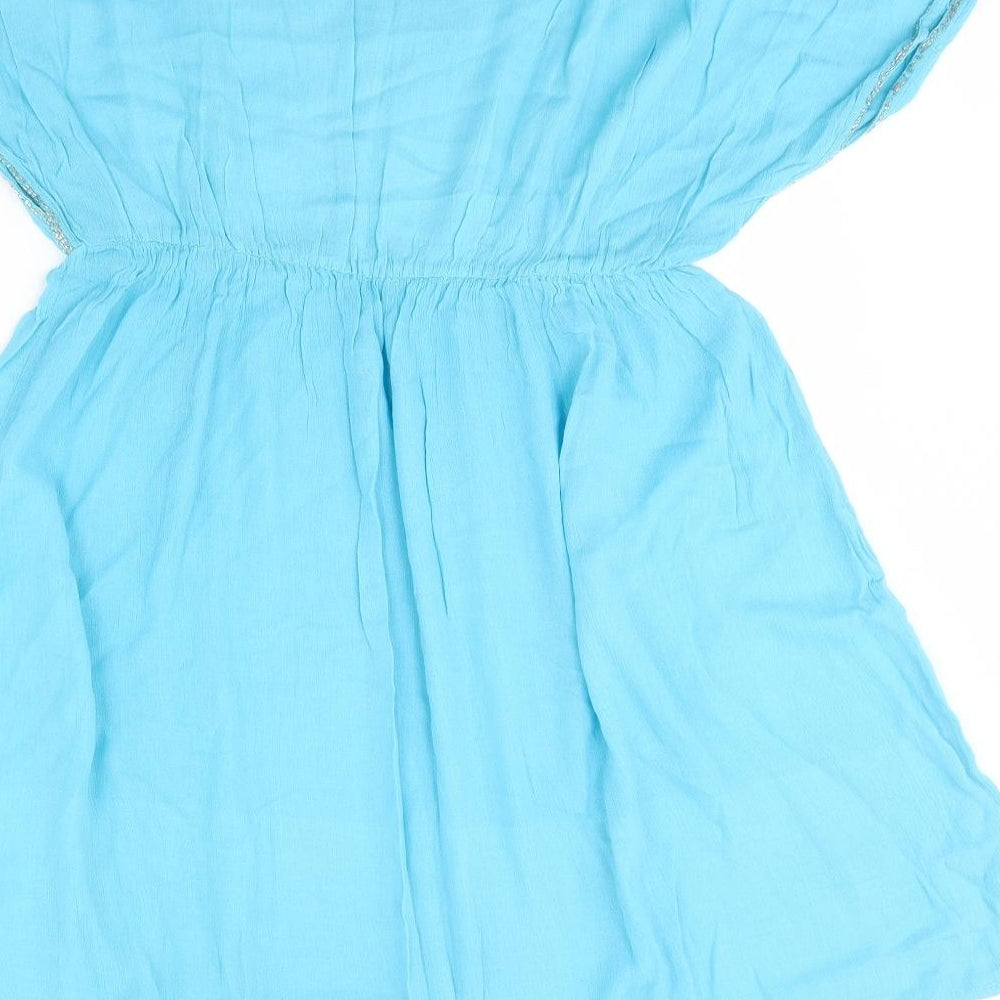 Riviera Womens Blue   Fit & Flare  Size M