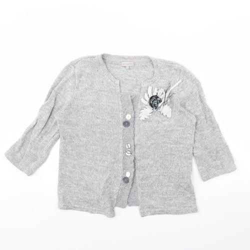 Per Una Womens Grey   Jacket  Size L